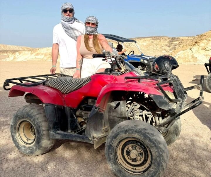 Marsa Alam Quad Tour Sonnenuntergang