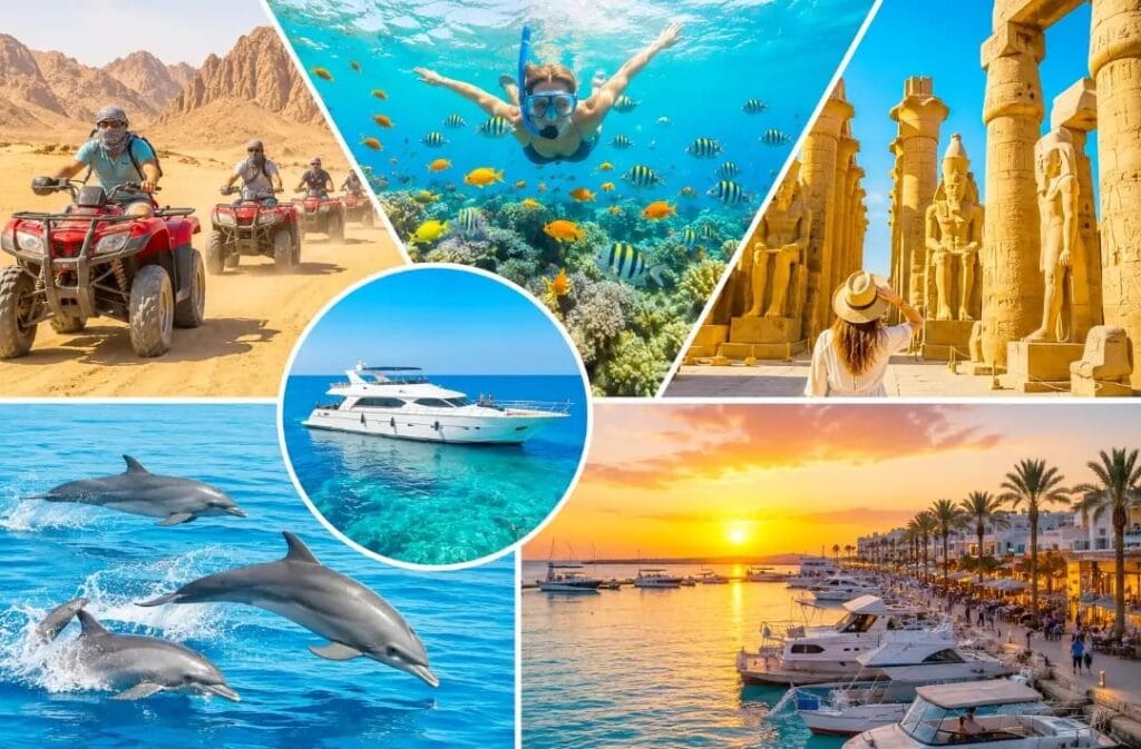 Die schönsten Ausflüge in Hurghada im Oktober mit Schnorcheln, Wüstensafari und Luxor-Tour
