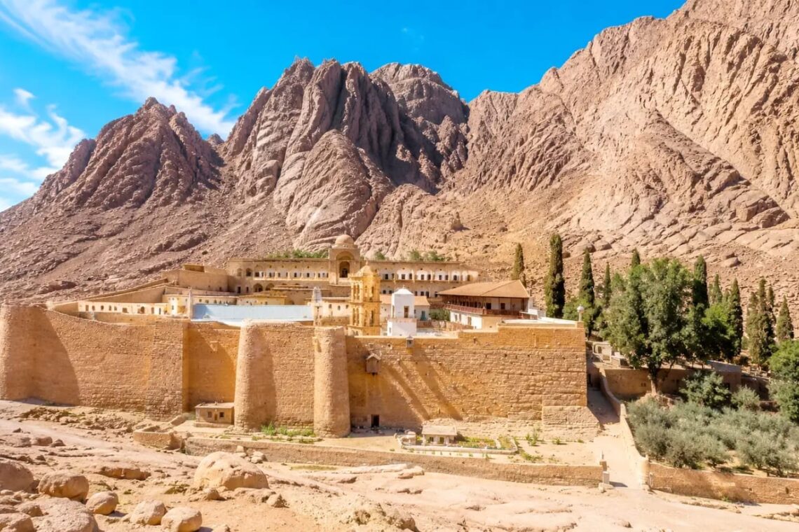 Katharinenkloster Sinai – Sehenswürdigkeiten in St. Catherine Ägypten.