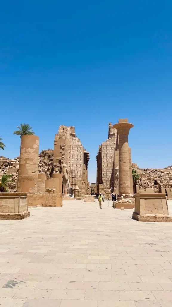 Karnak-Tempel bei Ausflügen von Hurghada nach luxor