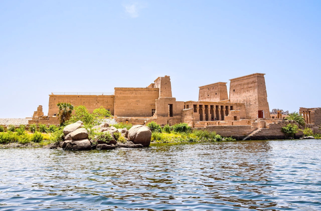 Philae Tempel in Assuan während einem Ausflug von Marsa Alam nach Assuan 