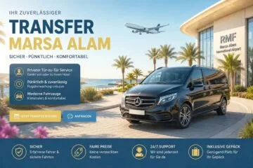 Privater Transfer Marsa Alam Ägypten-Flughafen zum Hotel und zurück 15 Privater Transfer Marsa Alam – Sicherer Hin- und Rücktransfer zwischen Flughafen RMF und Ihrem Hotel.