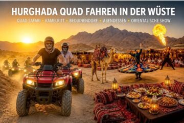 Hurghada Quad fahren in der Wüste – Quad Safari mit Beduinen-Dinner und Show 2 Hurghada Quad fahren in der Wüste – Quad Safari mit Kamelritt, Beduinen-Dinner und orientalischer Show