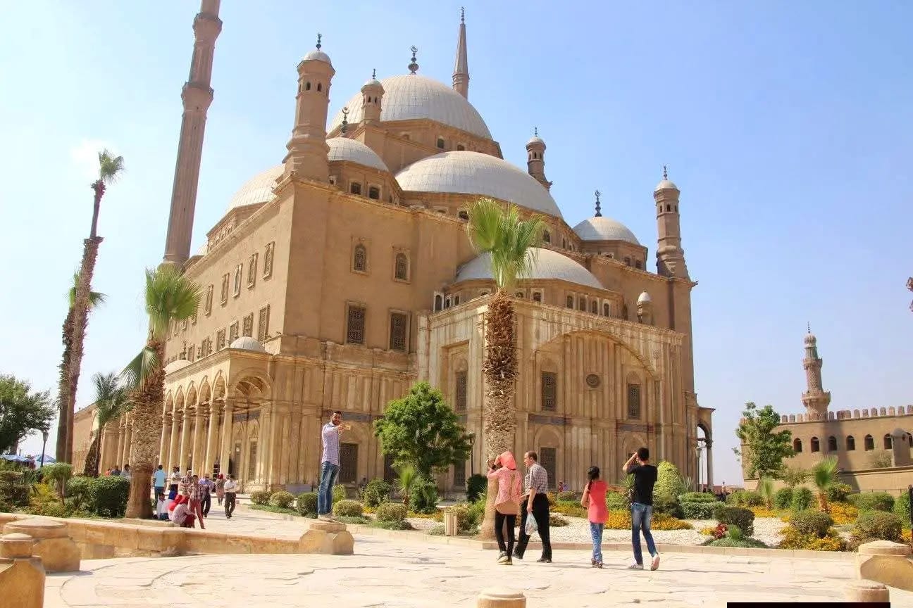 Muhammad-Ali-Moschee in der Zitadelle von Saladin während des 2 Tagesausflugs nach Kairo ab El Quseir 