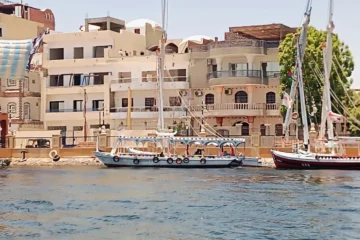 Felukenfahrt auf dem Nil in Luxor beim 2 Tagesausflug nach Luxor von Soma Bay
