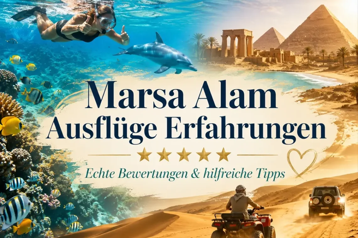 Erfahrungen mit Ausflügen in Marsa Alam 27 Marsa Alam Ausflüge Erfahrungen mit Bewertungen zu Schnorcheln, Safari, Luxor und Kairo.