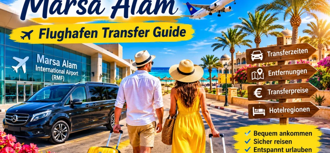 Marsa Alam Flughafen Guide – Transfer, Preise & Fahrzeiten 1 Marsa Alam Flughafen Transfer Guide mit Privattransfer zum Hotel.