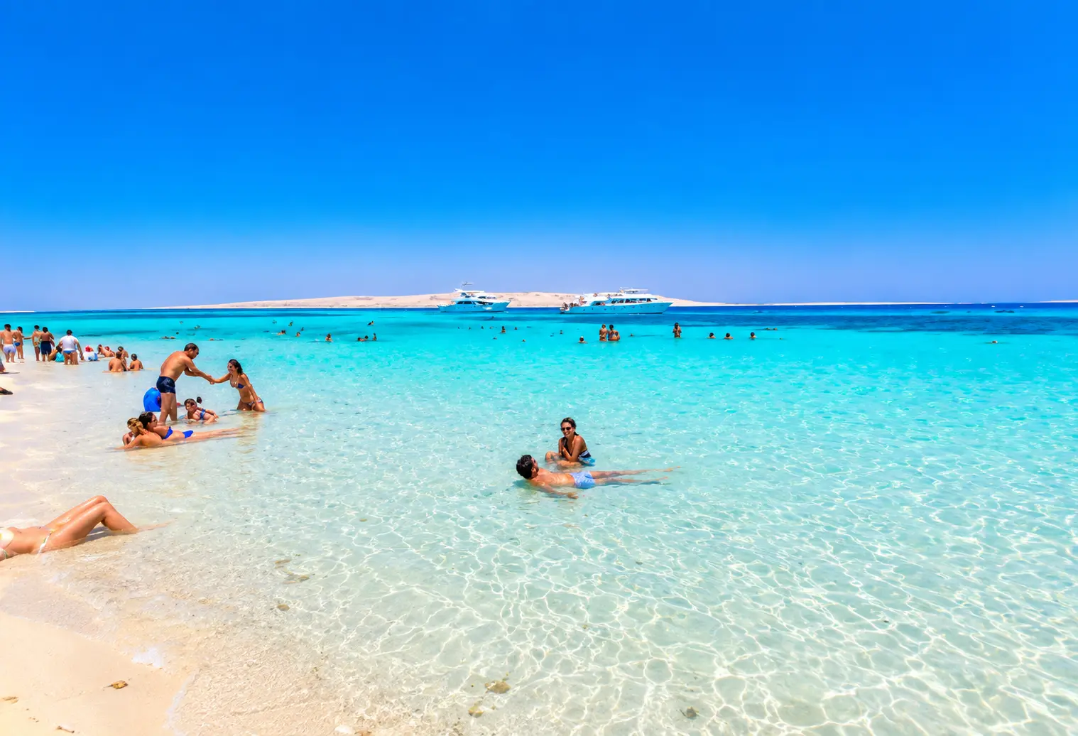 Weiße Insel Sharm El Sheikh Ausflug – Bootstour ins türkisblaue Meer 1 Weisse Insel Sharm El Sheikh