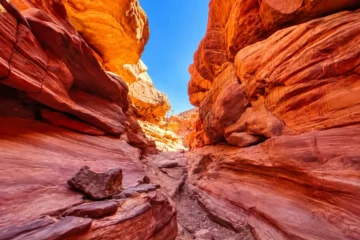 Colored Canyon bei einer Jeep Safari Sharm El Sheikh.