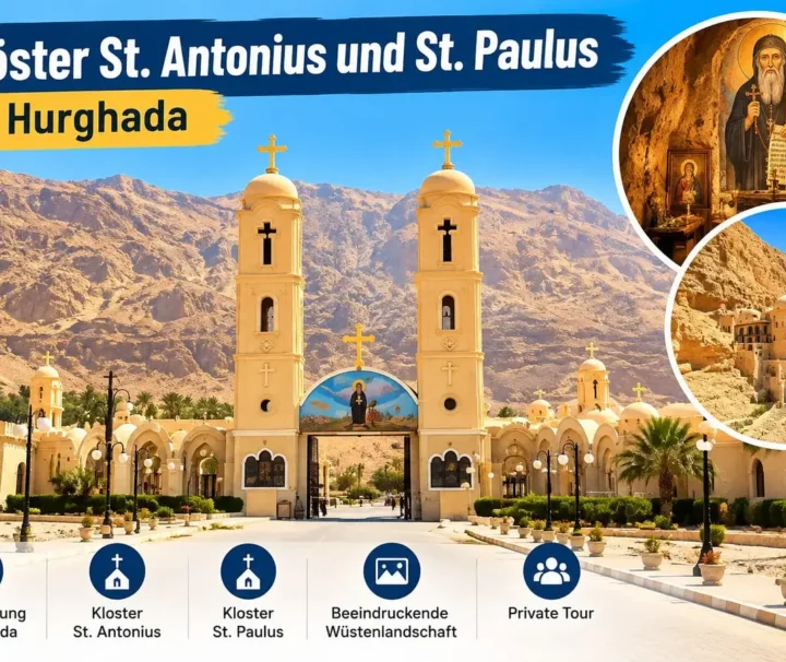 Klöster St. Antonius und St. Paulus ab Hurghada in der ägyptischen Wüste