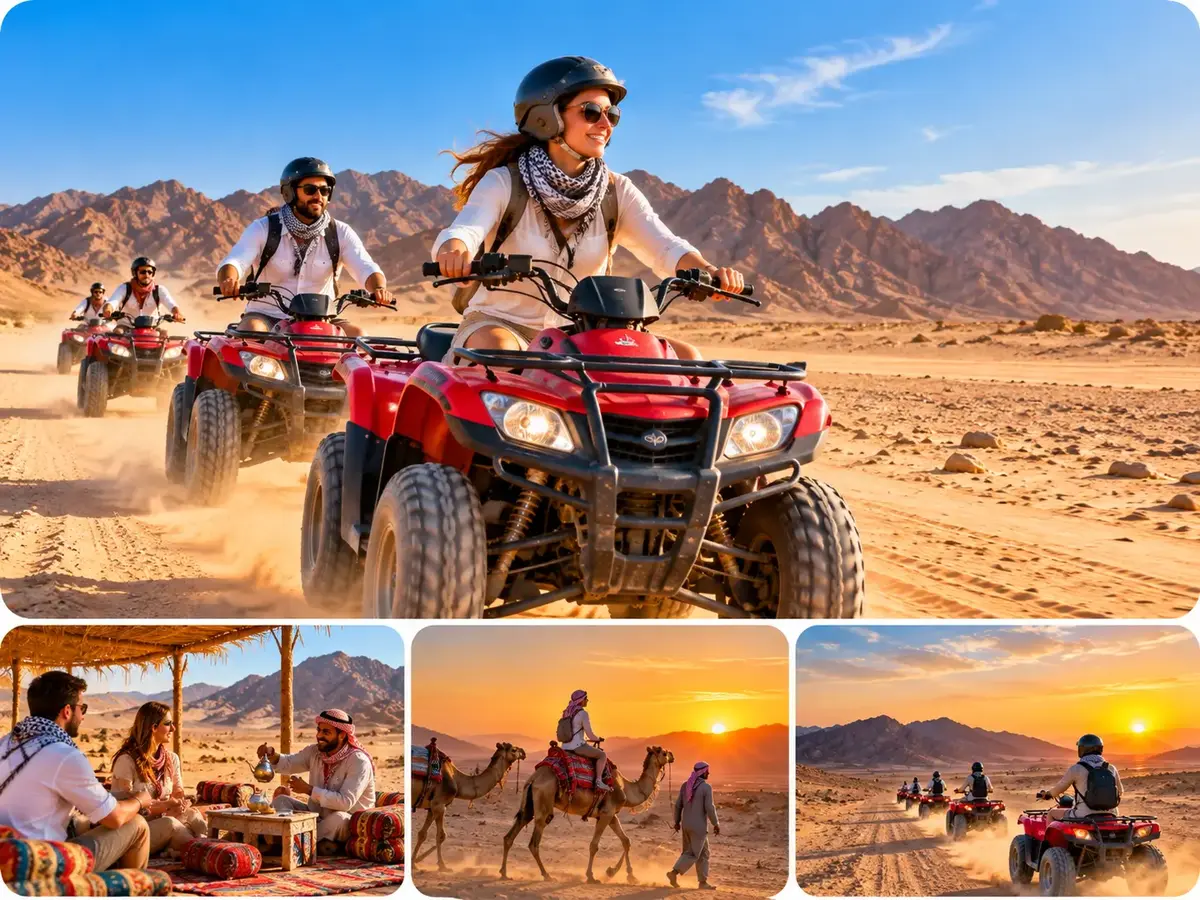Private Quad Safari Soma Bay mit Hoteltransfer – 2 Stunden Wüstentour 1 Private Quad Safari Soma Bay mit Hoteltransfer durch die ägyptische Wüste