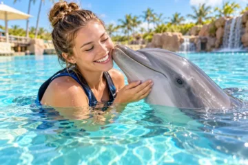 Schwimmen mit Delfinen Sharm El Sheikh im Pool